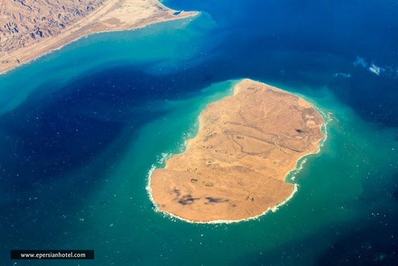 نمای کلی جزیره هندورابی کیش